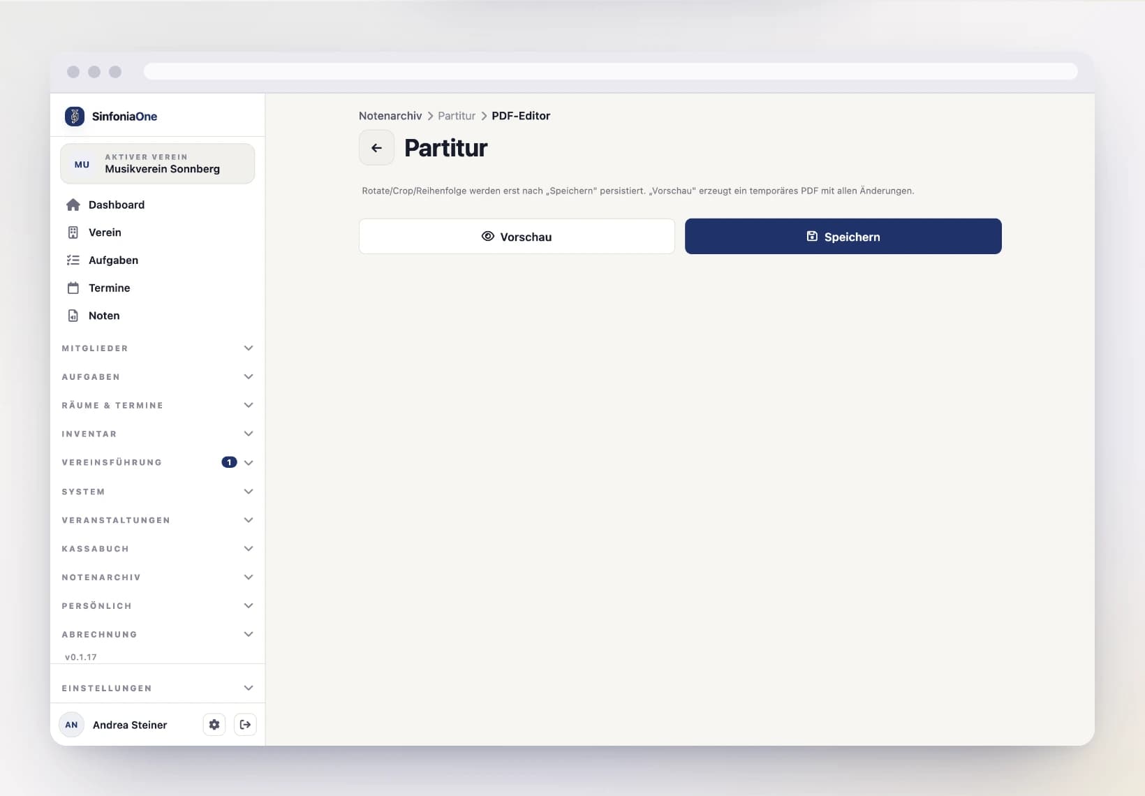 PDF editor (PdfEditorScreen) with page preview and toolbar on a computer
