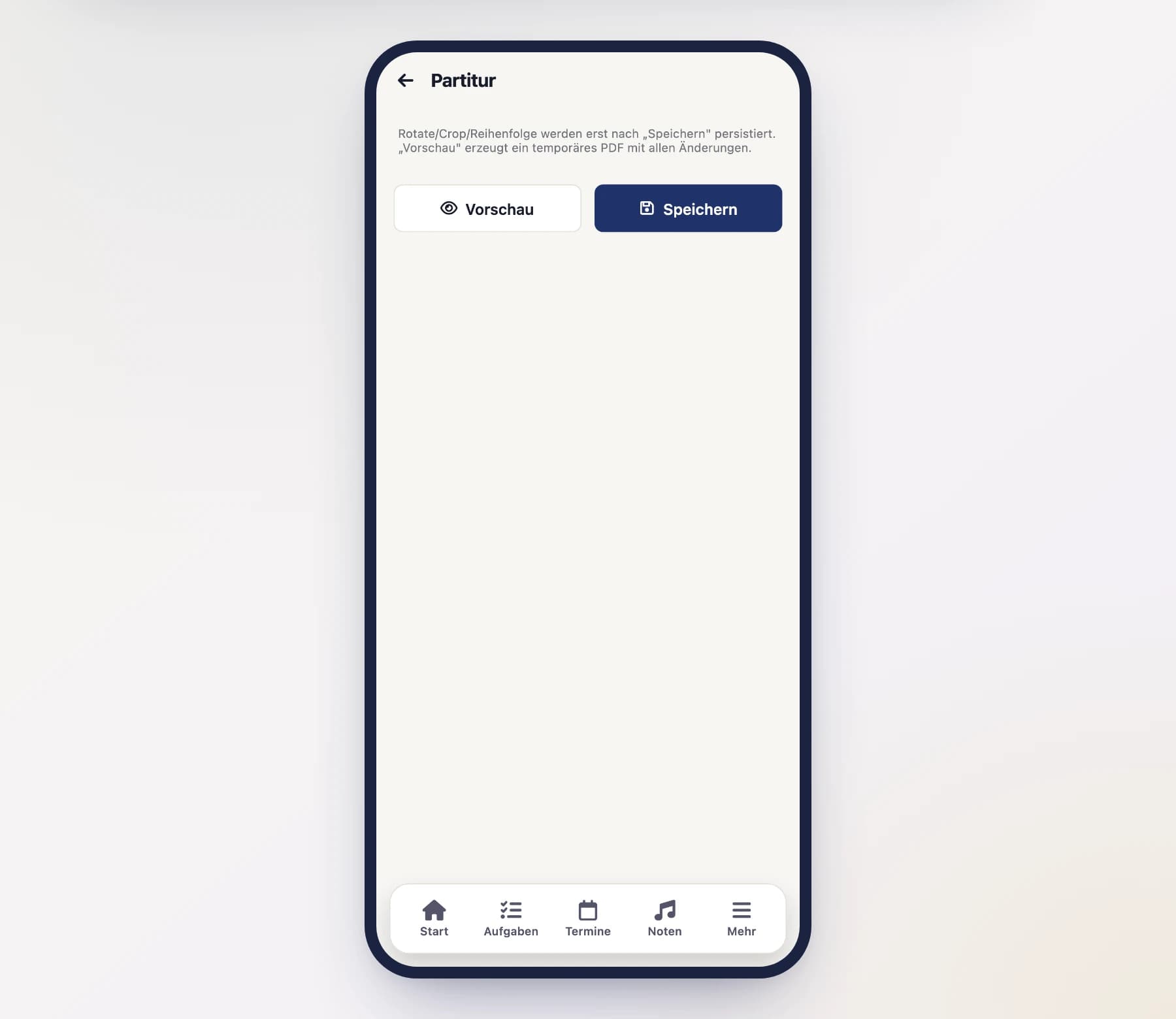 PDF editor (PdfEditorScreen) with page preview and toolbar on a phone